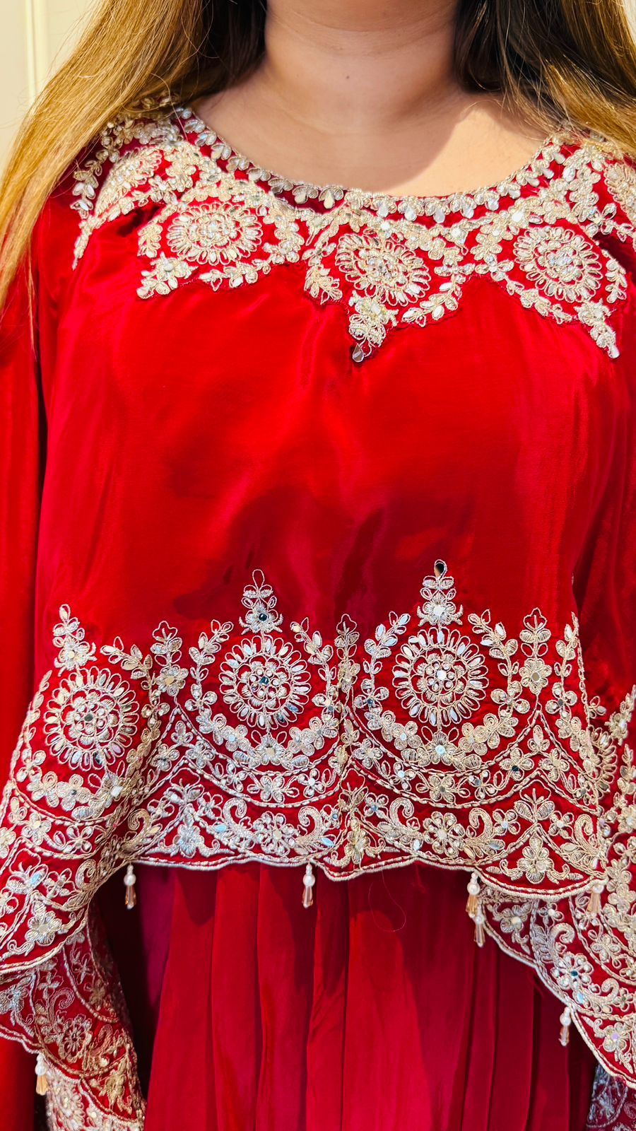 Eira Kaftan Set- Red, Purple, Yellow, Orange